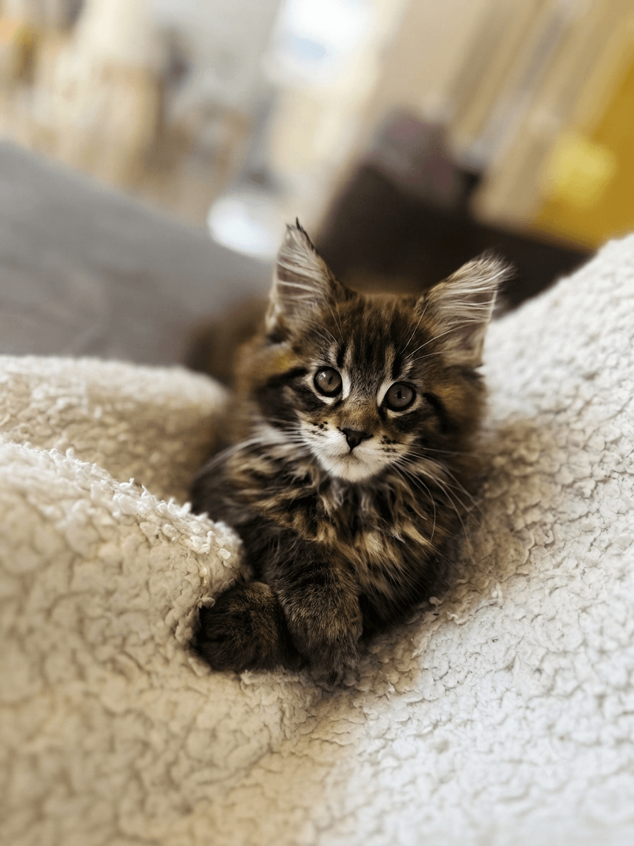 Bee du comte D’o Coon  — Maine Coon femelle de la Chatterie du Comte d'O Coon