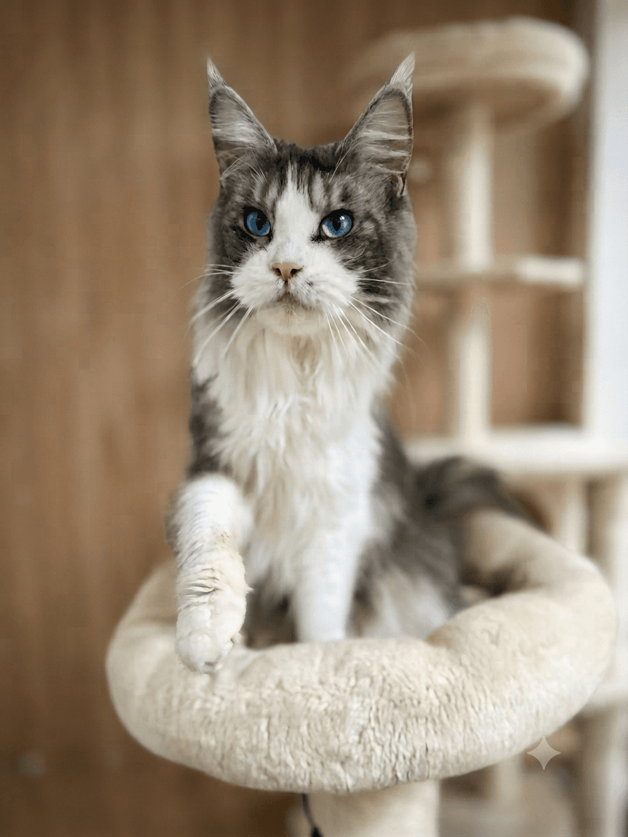Tahina du Champs des Coon — Maine Coon femelle de la Chatterie du Comte d'O Coon